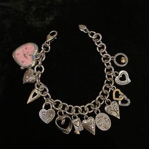 Brighton Power of Pink Charm Bracelet